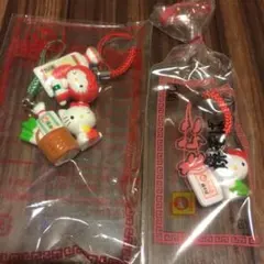 HELLO KITTY 限定根付ストラップ　ハローキティ 非売品