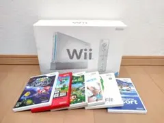 動作品Nintendo Wii 本体 + ゲームソフト6本