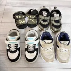 男の子 靴 まとめ売り 14cm 16cm×2 18cm 4足セット