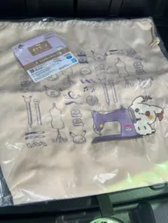 一番くじ ポケピース E賞 ししゅうトートバック