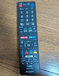 SHARP AQUOS テレビ用リモコン GB228SAのサムネイル