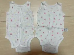 ベビー タンクトップ 60cm 花柄 2枚セット