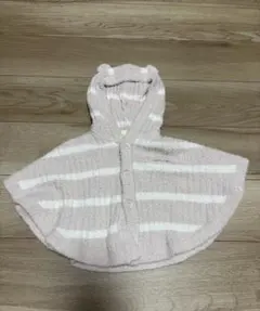 ジェラートピケ　アウター　ポンチョ 80 ベビー