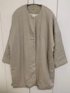定価2.6万 中川政七商店 裏毛ジャガードジャケット 綿 日本製 ナチュラル 定価26,400円】中川政七商店 裏毛ジャガードのジャケット - メルカリ