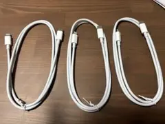 ホワイト Lightningケーブル 3本セット