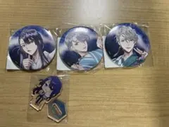 にじさんじcafe スイパラ 75mm缶バッジ、アクリルスタンド「VΔLZ」
