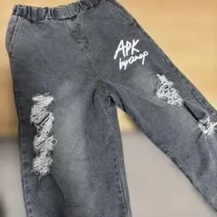ANAP KIDS ダメージ加工パンツ 130サイズ