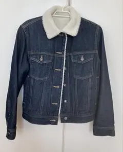 GUボアデニムジャケット M ダークインディゴ