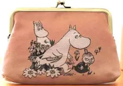 MOOMIN [ムーミン]大人上品なジャカード織りガマ口ポーチのサムネイル