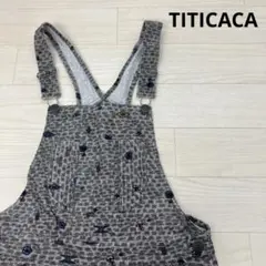 TITICACA チチカカ　オーバーオール　デニム