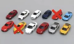 正規ライセンス　ダイキャストミニカー　vol.6 10台セット　ミニカー