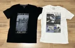 PLUS ONE & OLD NAVY Tシャツ 2枚セット