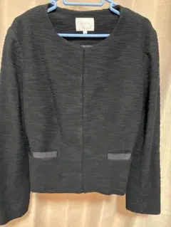 grove グローブ ノーカラージャケット ジャケット スーツ ツイード