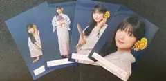 櫻坂46 生写真 大園玲 2026 浴衣 4種コンプ 美品のサムネイル
