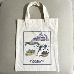 L'Occitane ✨ロクシタン✨イラストトートバッグ　エコバッグ