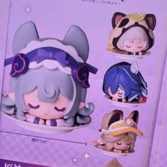 スシローコラボ原神フィギュア　コンプセット　夢見月瑞希　カチーナ　オロルン　早柚