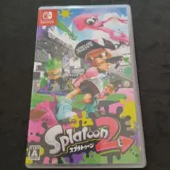 ケース痛み　Nintendo Switch Splatoon 2 ソフト