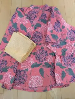OCEAN & GROUND 浴衣 130 ピンク系のサムネイル