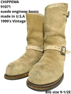 PT83 CHIPPEWA チペワエンジニア　サイズ9.5 レッドウィング PT83 CHIPPEWA チペワエンジニア サイズ9.5 レッドウィング - メルカリ