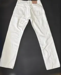 LEVI'S 501 ホワイト ストレートデニム
