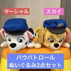 ぇ*な様 パウパトロールぬいぐるみ2点セット