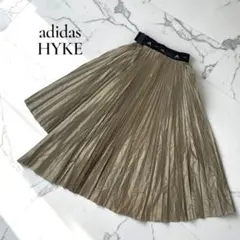 ✽HYKE × adidas ハイク アディダス アシメ プリーツスカーD551のサムネイル