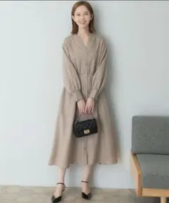 【タグ付新品】URBAN RESEARCH ROSSO イージーケアシャツワンピ