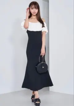 Darich ドッキングニットロングワンピース ダーリッチ ワンピース