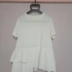値下げBEAMS プリーツTシャツ ホワイトのサムネイル