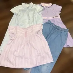 組曲 130 ワンピース　夏服セット
