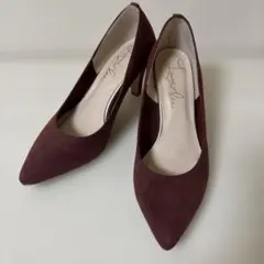 Launa Lea スエード ポインテッドトゥ パンプス