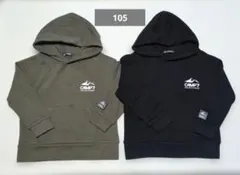 CAMP7 フード付きパーカー 2色セット 105