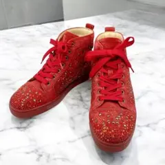 美品✨ クリスチャンルブタン スター スワロフスキー スニーカー