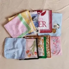 ハンカチまとめ売り　10枚セット