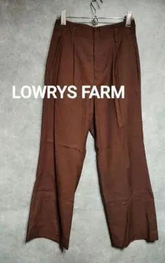 LOWRYS FARM ローリーズファーム カジュアルパンツ スラックス M 茶