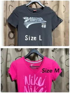 ナイキ＆プーマ Tシャツ2枚セット（M・Lサイズ)スポーツにも普段使いにも！