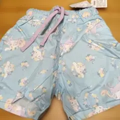シナモロール未使用 ハーフパンツ①サンリオ　2021年もの 110cm 水色