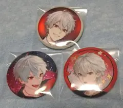 にじさんじ 葛葉 缶バッジ New Life ポップアップ グリッター コンプ①