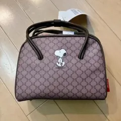 スヌーピー　PEANUTS 2way ハンドバッグ ショルダーバッグ　しまむら