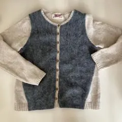 アンゴラ使いニットカーディガン
