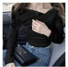 GRL 3Wayドレープカシュクールトップス