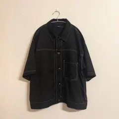 CIAOPANIC オーバーサイズ シャツジャケット 黒のサムネイル