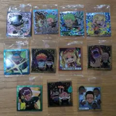 ワンピース大海賊シールウエハースまとめ売り11枚セット