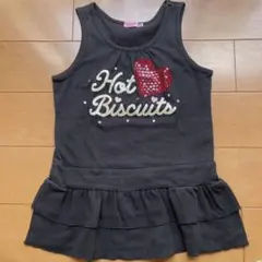 Hot Biscuits ノースリーブワンピース 100