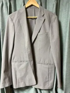 ユニクロ　コンフォートジャケット　グレー　L 薄手