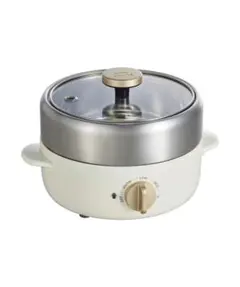 BRUNO 電気鍋 コンパクトグリルポット BOE115-WH ホワイトのサムネイル