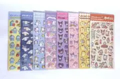 ダイソー DAISO ぷくっとシール 8点セット サンリオ 全8種類コンプリート