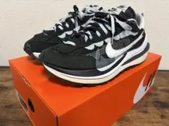 sacai × Nike VaporWaffle Black and White