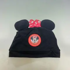 ミニーマウス 耳付き帽子 ベビー
