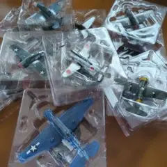 日本陸海軍機大百科 第91号〜112号 新品未開封模型22個セット
